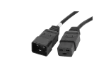 PRZEDŁUŻACZ KABLA ZASILAJĄCEGO IEC 320 C19->C20 SERWEROWY 1.8M VDE CZARNY LANBERG