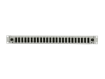 PRZEŁĄCZNICA ŚWIATŁOWODOWA LANBERG 24XSC DUPLEX / 24XLC QUAD RACK 19" 1U SZARA + AKCESORIA