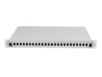 PRZEŁĄCZNICA ŚWIATŁOWODOWA LANBERG 24XSC SIMPLEX / 24XLC DUPLEX RACK 19" 1U SZARA + AKCESORIA