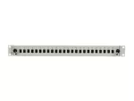 PRZEŁĄCZNICA ŚWIATŁOWODOWA LANBERG 24XSC SIMPLEX / 24XLC DUPLEX RACK 19" 1U SZARA + AKCESORIA