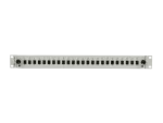 PRZEŁĄCZNICA ŚWIATŁOWODOWA LANBERG 24XSC SIMPLEX / 24XLC DUPLEX RACK 19" 1U SZARA + AKCESORIA
