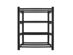 REGAŁ NA BATERIE DO UPS 830X454 2 RZĘDY 4 POZIOMY (8 PÓŁEK) CZARNY LANBERG (FLAT PACK)