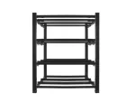 REGAŁ NA BATERIE DO UPS 830X650 3 RZĘDY 4 POZIOMY (12 PÓŁEK) CZARNY LANBERG (FLAT PACK)