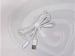 S.CZĘŚĆ SERWISOWA - PRZEWÓD PARACORD USB DO MYSZY GENESIS ZIRCON XIII BIAŁA