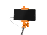 SELFIE STICK/MONOPOD PRZEWODOWY NATEC EXTREME MEDIA SF-20W POMARAŃCZOWY