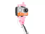 SELFIE STICK/MONOPOD PRZEWODOWY NATEC EXTREME MEDIA SF-20W RÓŻOWY