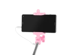 SELFIE STICK/MONOPOD PRZEWODOWY NATEC EXTREME MEDIA SF-20W RÓŻOWY