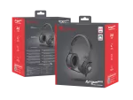 SŁUCHAWKI NAUSZNE GENESIS ARGON 600 Z MIKROFONEM ADAPTER CZARNE
