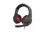 SŁUCHAWKI NAUSZNE GENESIS RADON 210 7.1 Z MIKROFONEM CZARNO-CZERWONE USB