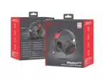 SŁUCHAWKI NAUSZNE GENESIS RADON 610 7.1 Z MIKROFONEM PODŚWIETLENIE CZARNO-CZERWONE USB