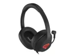 SŁUCHAWKI NAUSZNE GENESIS RADON 800 7.1 Z MIKROFONEM PODŚWIETLENIE CZARNE USB