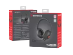 SŁUCHAWKI NAUSZNE GENESIS RADON 800 7.1 Z MIKROFONEM PODŚWIETLENIE CZARNE USB