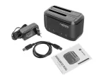 STACJA DOKUJĄCA HDD NATEC KANGAROO DUAL 2.5"/3.5" USB 3.0 + ZASILACZ
