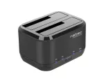 STACJA DOKUJĄCA HDD NATEC KANGAROO DUAL 2.5"/3.5" USB 3.0 + ZASILACZ