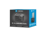 STACJA DOKUJĄCA HDD NATEC KANGAROO DUAL 2.5"/3.5" USB 3.0 + ZASILACZ