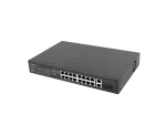 SWITCH LANBERG 16X 100MB POE+/2X COMBO NIEZARZĄDZALNY RACK 19" GIGABIT ETHERNET 250W