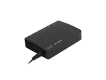 SWITCH LANBERG DSP3-1005-60W 5X 1GB POE+ (4 PORTY POE, 30W/PORT, MAX 60W) NIEZARZĄDZALNY DESKTOP