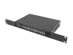 SWITCH LANBERG RSFE-24P-2C-250 24X 100MB POE+/2X COMBO RACK 19" GIGABIT ETHERNET 250W