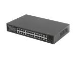 SWITCH LANBERG RSFE-24P-2C-250 24X 100MB POE+/2X COMBO RACK 19" GIGABIT ETHERNET 250W