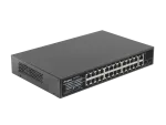 SWITCH LANBERG RSFE-24P-2C-360 24X 100MB POE+/2X COMBO RACK 19" GIGABIT ETHERNET 360W V2
