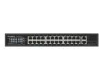 SWITCH LANBERG RSFE-24P-2C-360 24X 100MB POE+/2X COMBO RACK 19" GIGABIT ETHERNET 360W V2