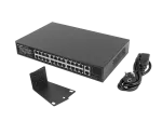 SWITCH LANBERG RSFE-24P-2C-360 24X 100MB POE+/2X COMBO RACK 19" GIGABIT ETHERNET 360W V2