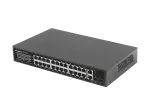 SWITCH LANBERG RSFE-24P-2C-360 24X 100MB POE+/2X COMBO RACK 19" GIGABIT ETHERNET 360W V2