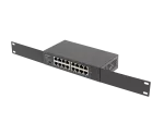 SWITCH LANBERG RSGE-16 16X 1GB NIEZARZĄDZALNY GIGABIT ETHERNET RACK 10"/19"