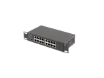 SWITCH LANBERG RSGE-16 16X 1GB NIEZARZĄDZALNY GIGABIT ETHERNET RACK 10"/19"
