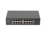 SWITCH LANBERG RSGE-16 16X 1GB NIEZARZĄDZALNY GIGABIT ETHERNET RACK 10"/19"