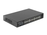 SWITCH LANBERG RSGE-24P-2GE-2S-250 24X 1GB POE+/2X GB 2X SFP RACK 19" GIGABIT ETHERNET 250W