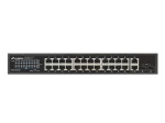 SWITCH LANBERG RSGE-24P-2GE-2S-250 24X 1GB POE+/2X GB 2X SFP RACK 19" GIGABIT ETHERNET 250W