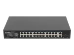 SWITCH LANBERG RSGE-24P-2GE-2S-360 24X 1GB POE+/2X GB 2X SFP RACK 19" GIGABIT ETHERNET 360W