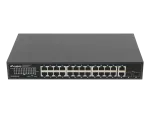 SWITCH LANBERG RSGE-24P-2GE-2S-360 24X 1GB POE+/2X GB 2X SFP RACK 19" GIGABIT ETHERNET 360W