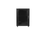 SZAFA INSTALACYJNA RACK STOJĄCA 19" 15U 600X600 CZARNA LANBERG (FLAT PACK)