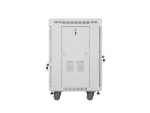 SZAFA INSTALACYJNA RACK STOJĄCA 19" 15U 600X600 SZARA DRZWI SZKLANE LCD LANBERG (FLAT PACK) V2