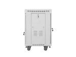 SZAFA INSTALACYJNA RACK STOJĄCA 19" 15U 600X600 SZARA DRZWI SZKLANE LCD LANBERG (FLAT PACK) V2