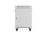 SZAFA INSTALACYJNA RACK STOJĄCA 19" 15U 600X800 SZARA DRZWI SZKLANE LCD LANBERG (FLAT PACK) V2