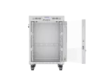 SZAFA INSTALACYJNA RACK STOJĄCA 19" 15U 600X800 SZARA DRZWI SZKLANE LCD LANBERG (FLAT PACK) V2