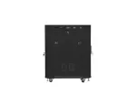 SZAFA INSTALACYJNA RACK STOJĄCA 19" 15U 800X1000 CZARNA DRZWI PERFOROWANE LCD LANBERG (FLAT PACK) V2