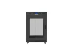 SZAFA INSTALACYJNA RACK STOJĄCA 19" 15U 800X1000 CZARNA DRZWI PERFOROWANE LCD LANBERG (FLAT PACK) V2