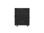 SZAFA INSTALACYJNA RACK STOJĄCA 19" 15U 800X1000 CZARNA DRZWI SZKLANE LCD LANBERG (FLAT PACK) V2