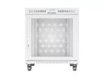 SZAFA INSTALACYJNA RACK STOJĄCA 19" 15U 800X1000 SZARA DRZWI PERFOROWANE LCD LANBERG (FLAT PACK)