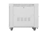 SZAFA INSTALACYJNA RACK STOJĄCA 19" 15U 800X1000 SZARA DRZWI PERFOROWANE LCD LANBERG (FLAT PACK)