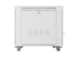 SZAFA INSTALACYJNA RACK STOJĄCA 19" 15U 800X1000 SZARA DRZWI PERFOROWANE LCD LANBERG (FLAT PACK)