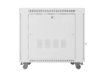 SZAFA INSTALACYJNA RACK STOJĄCA 19" 15U 800X1000 SZARA DRZWI PERFOROWANE LCD LANBERG (FLAT PACK)