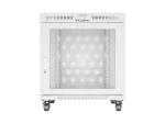 SZAFA INSTALACYJNA RACK STOJĄCA 19" 15U 800X1000 SZARA DRZWI PERFOROWANE LCD LANBERG (FLAT PACK)