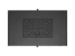 SZAFA INSTALACYJNA RACK STOJĄCA 19" 22U 600X1000 CZARNA DRZWI PERFOROWANE LANBERG (FLAT PACK)