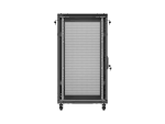SZAFA INSTALACYJNA RACK STOJĄCA 19" 22U 600X1200 CZARNA DRZWI PERFOROWANE LANBERG (FLAT PACK)