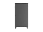 SZAFA INSTALACYJNA RACK STOJĄCA 19" 22U 600X1200 CZARNA DRZWI PRZESZKLONE LANBERG (FLAT PACK)